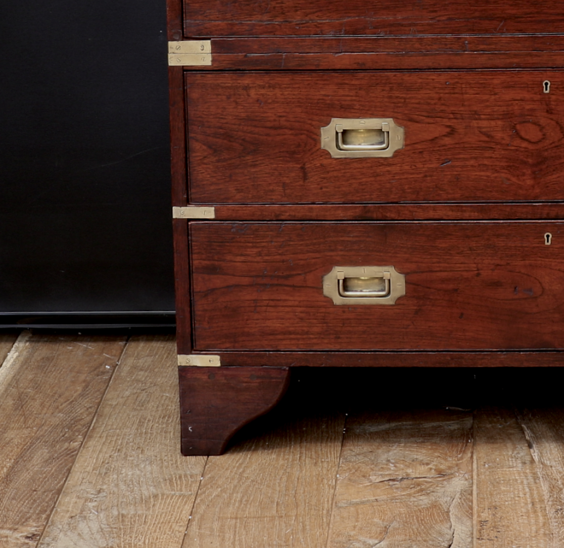 Anglo-Indian 19th Century Military Chest
